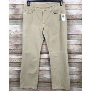 7 For All Mankind NWT Men's Khaki Straight Leg 5 Pocket Pants